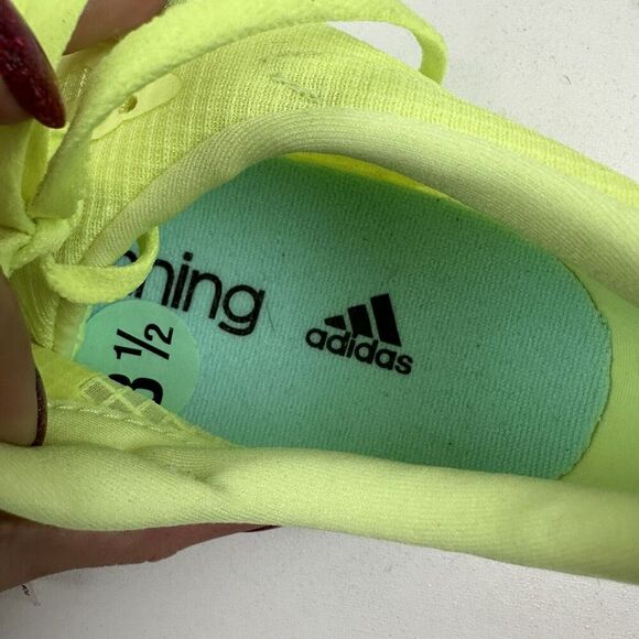 NEW Adidas Distancestar Women’s Running Shoes Track & Field Solar Yellow 11.5 - Picture 4 of 11